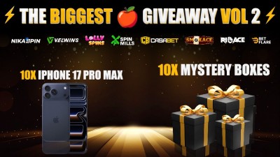 The 🍎 Giveaway Vol.2 Of the Gods - 10 iPhone 17 Pro Max AGAIN